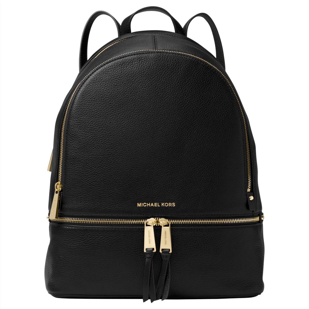 MMK-London Rhea Leather Large Backpack Black MMK-London Handbags