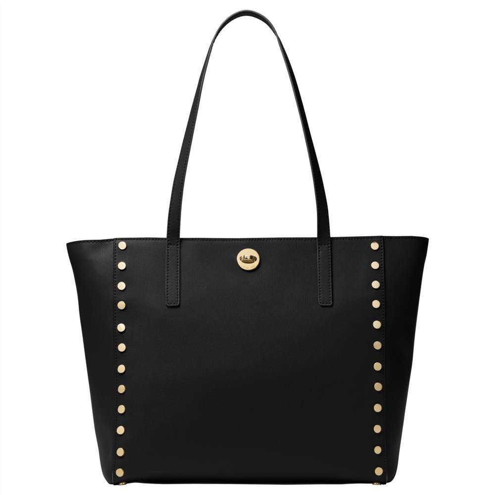 MMK-London Rivington Leather Studded Large Tote BagBlack MMK-London Handbags