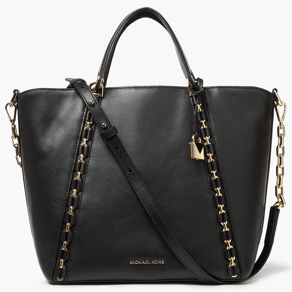 MMK-London Sadie Leather Medium Grab Bag Black MMK-London Handbags