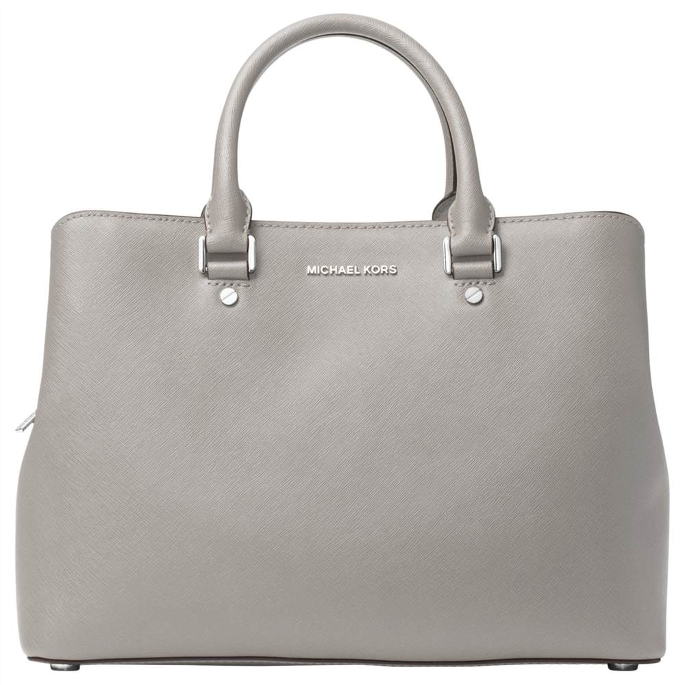 MMK-London Savannah Leather SatchelPearl Grey MMK-London Handbags