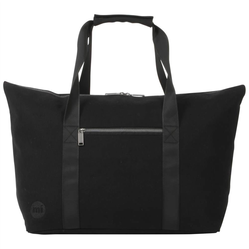 Mi-Pac Canvas Carryall Bag Black Mi-Pac Handbags