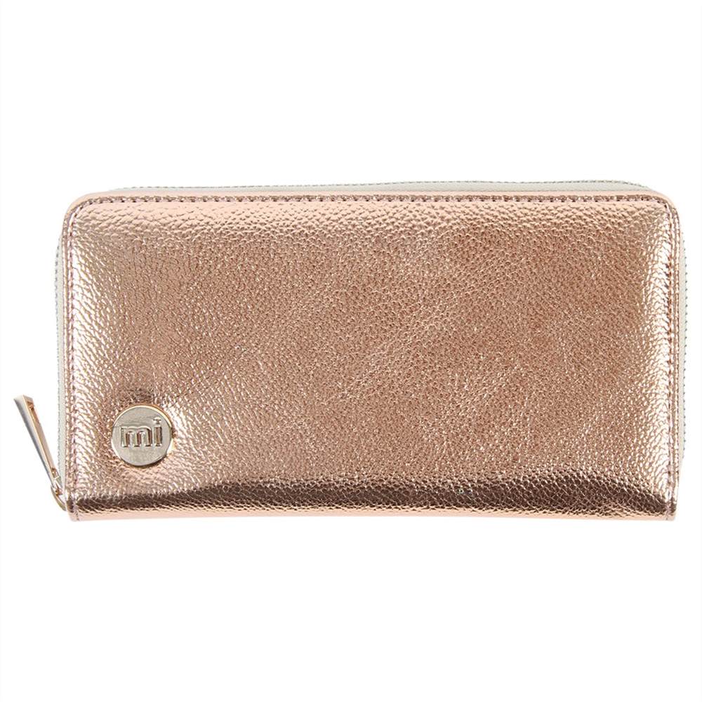 Mi-Pac Zip Around PurseRose Gold Mi-Pac Purses