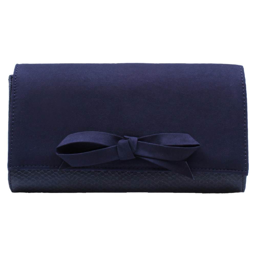 Miss KG Haven Clutch Bag Navy Miss KG Handbags