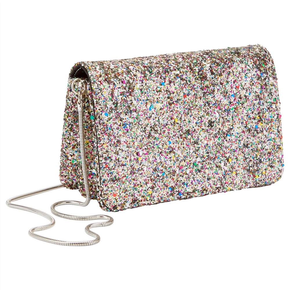 Miss Selfridge Assorted Glitter Cross Body Bag Multi Miss Selfridge Handbags