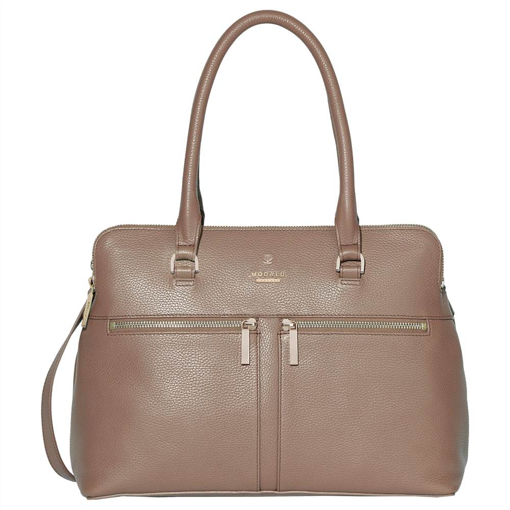 Modalu Classic Pippa Grab BagFawn Modalu Handbags