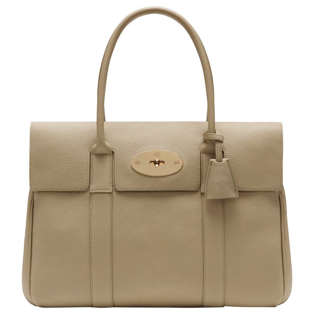 M-London Bayswater Small Classic Grain Leather Grab BagDune M-London Handbags