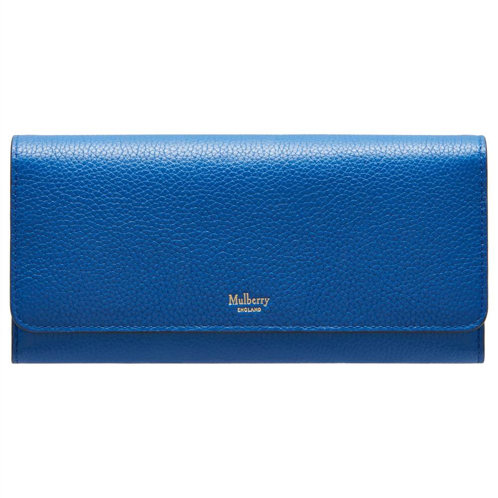 M-London Continental Leather WalletPorcelain Blue M-London Purses