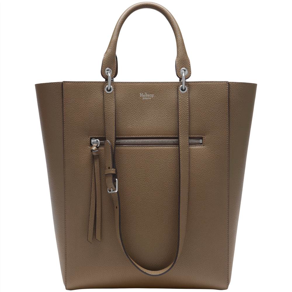 M-London Maple Small Classic Grain Leather Tote BagClay M-London Handbags