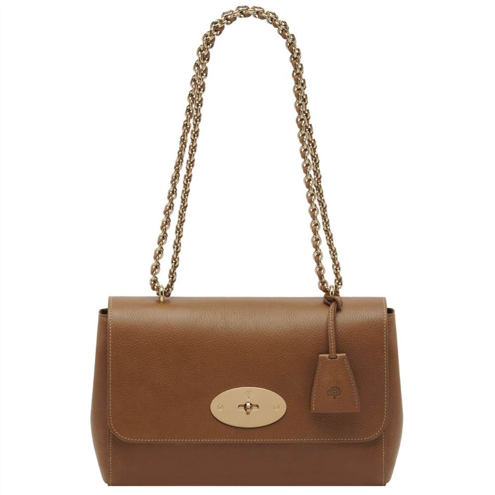 M-London Medium Lily Leather Shoulder BagOak M-London Handbags