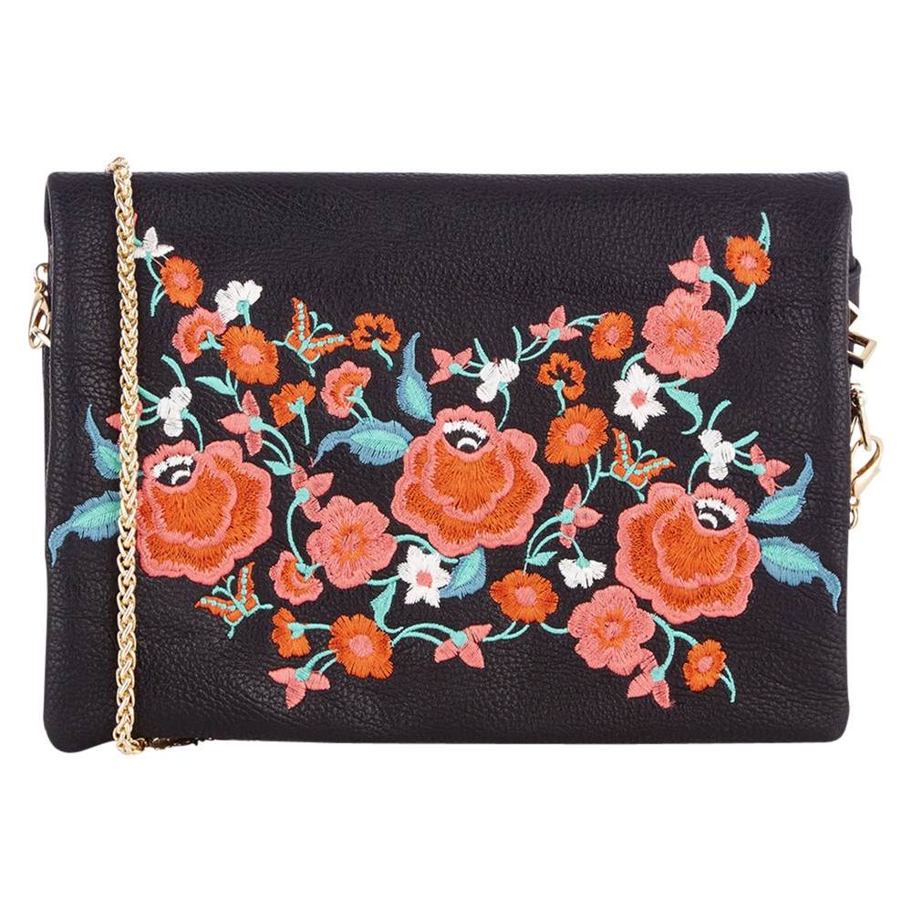 Oasis Embroidery Penny Cross Body Bag Multi Oasis Handbags