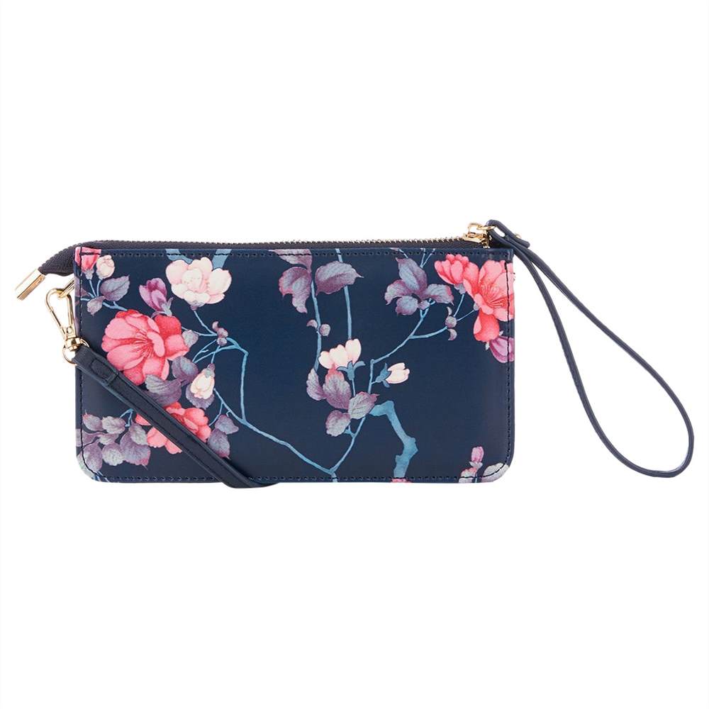 Oasis Kimono Printed Mini Cross Body Bag Multi/Black Oasis Handbags