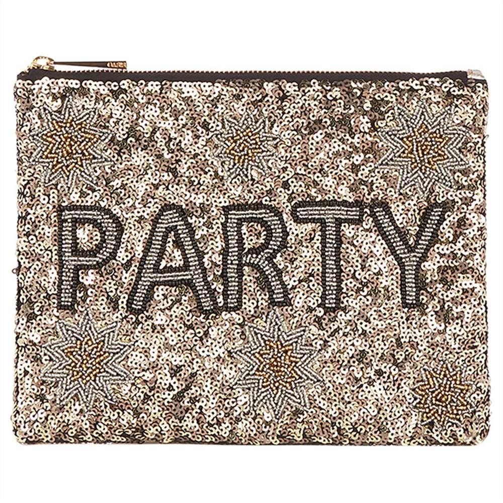 Oasis Party Zip Top Pouch Multi Oasis Handbags