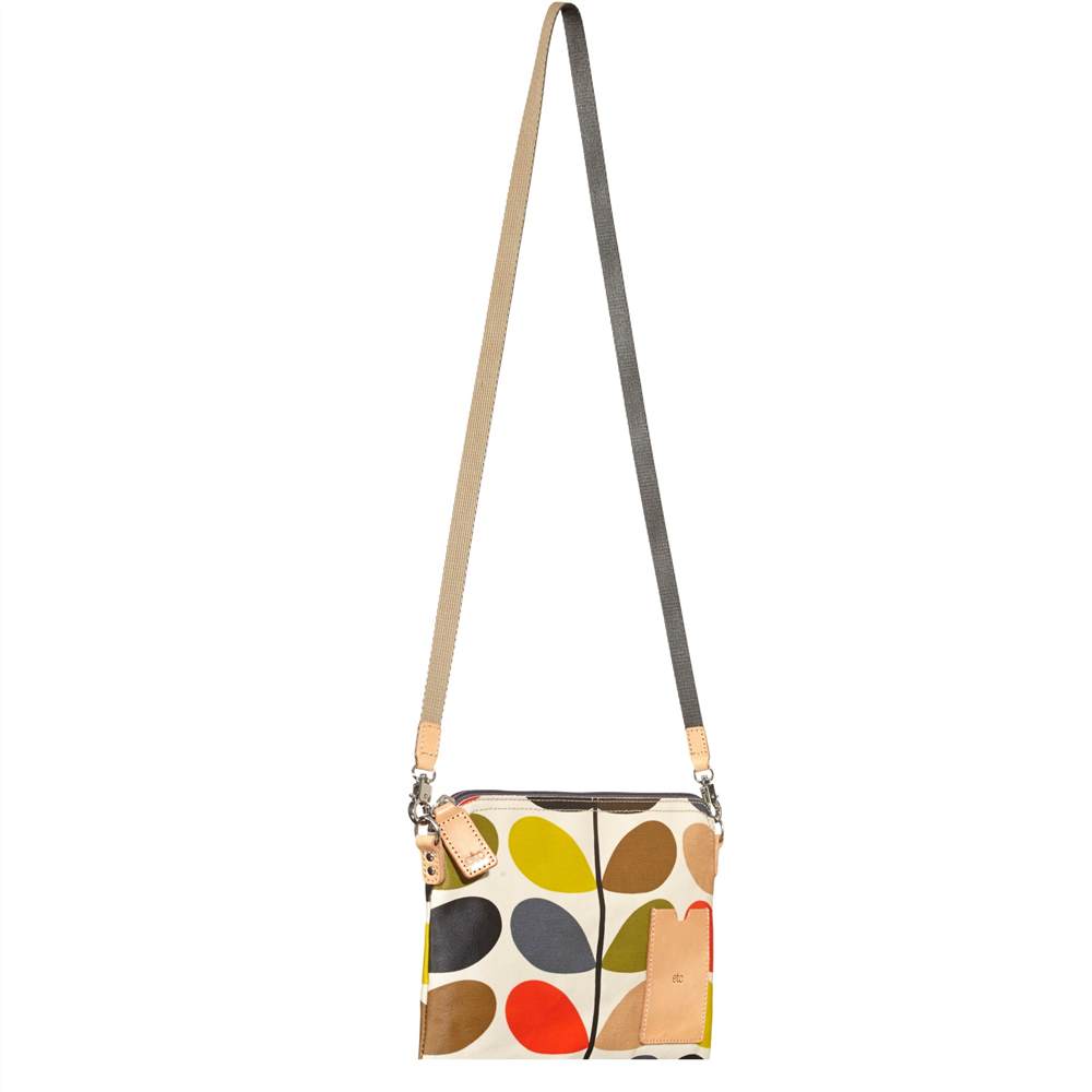 Orla Kiely Etc Classic Multi Stem Cross Body Travel Pouch Multi Orla Kiely Handbags