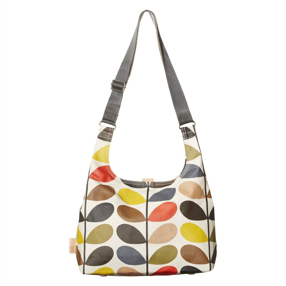 Orla Kiely Etc Classic Multi Stem Midi Sling Handbag Multi Orla Kiely Handbags