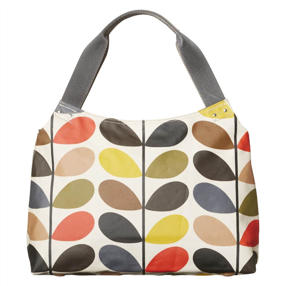 Orla Kiely Etc Classic Multi Stem Shoulder Bag Multi Orla Kiely Handbags