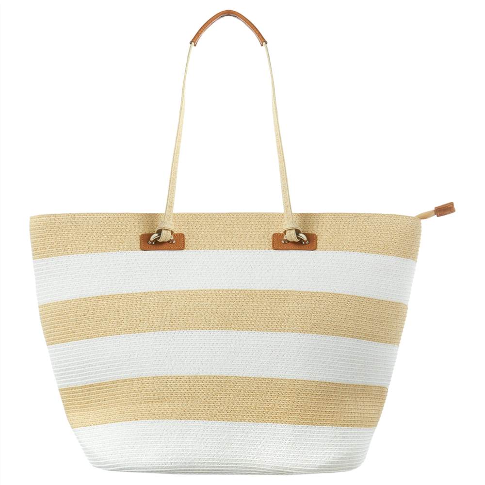 Phase Eight Debbie Stripe Beach Bag Neutral Phase Eight Handbags