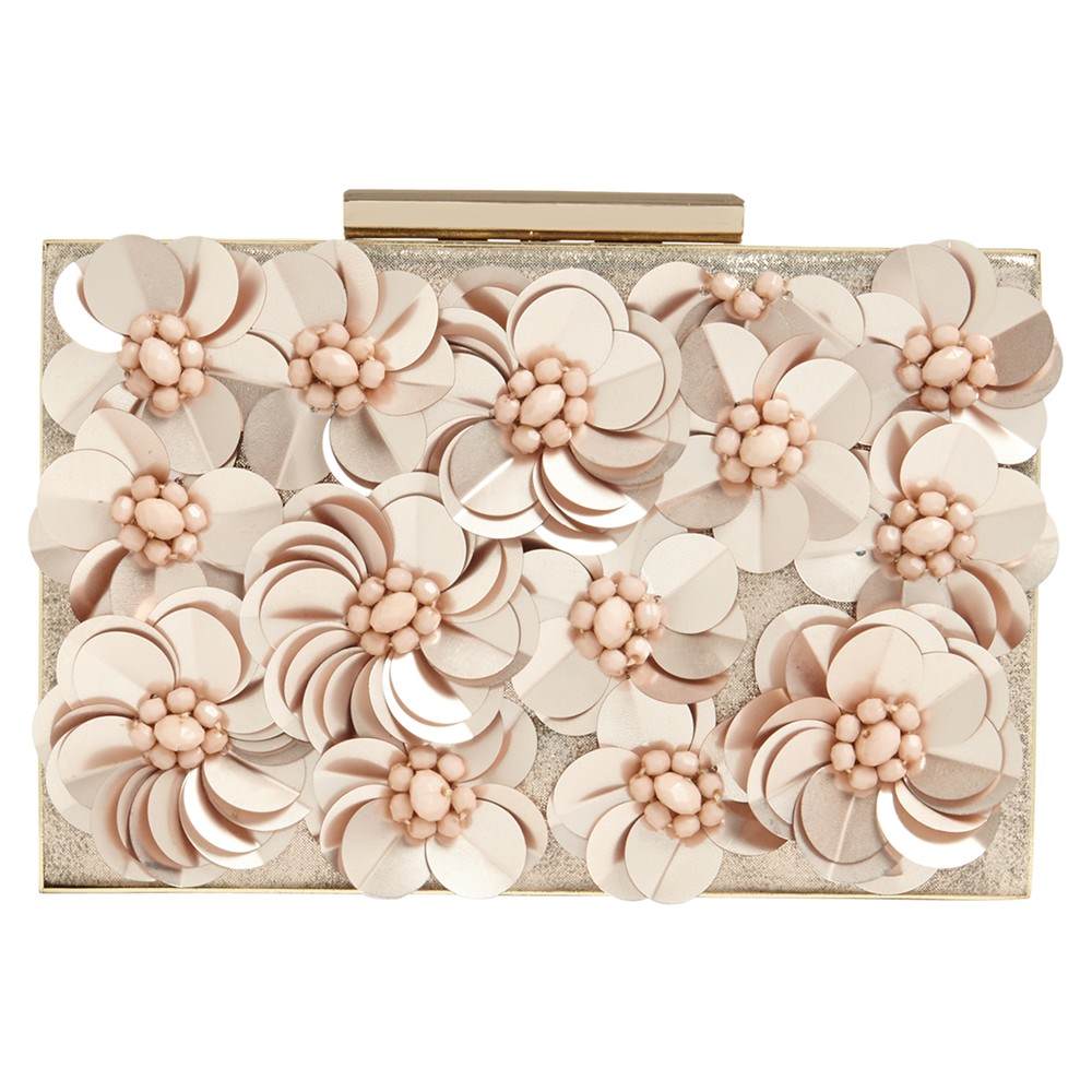 Phase Eight Flora Box Clutch BagPink Phase Eight Handbags