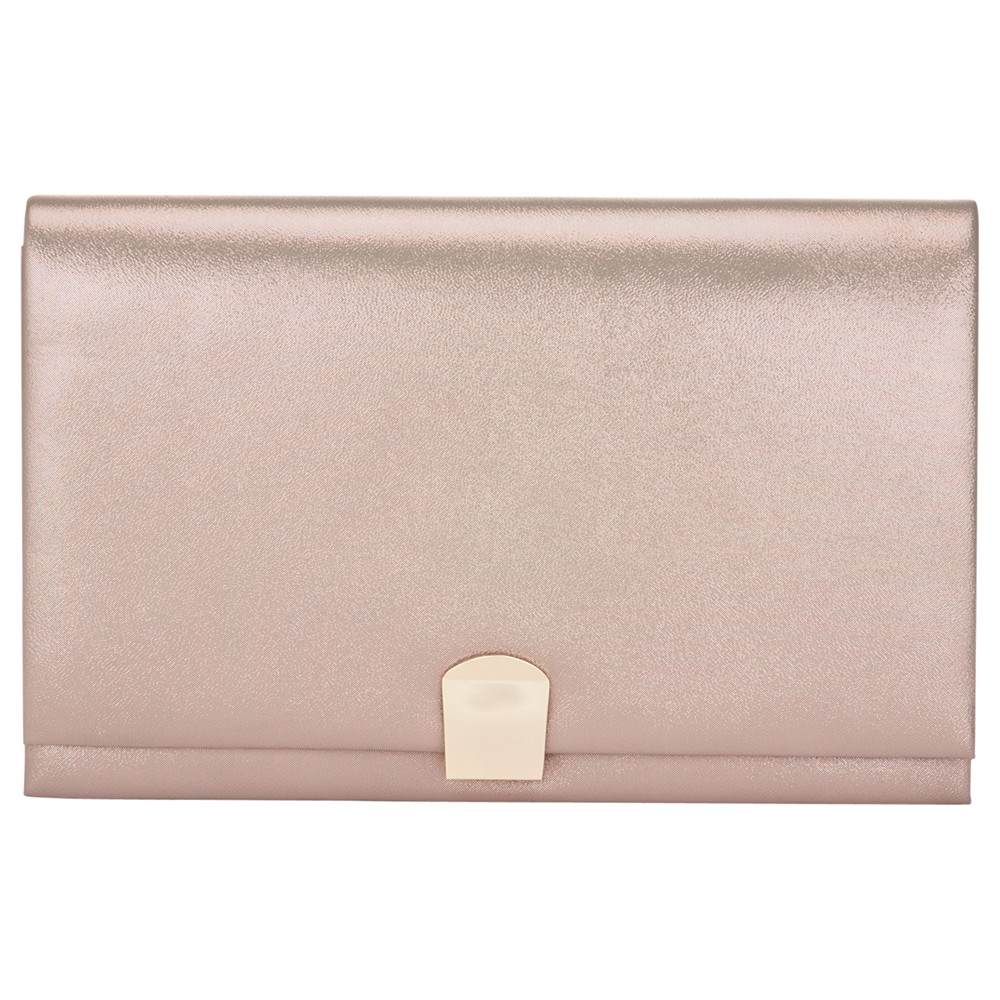 Phase Eight Paloma Shimmer Clutch Bag Champagne Phase Eight Handbags