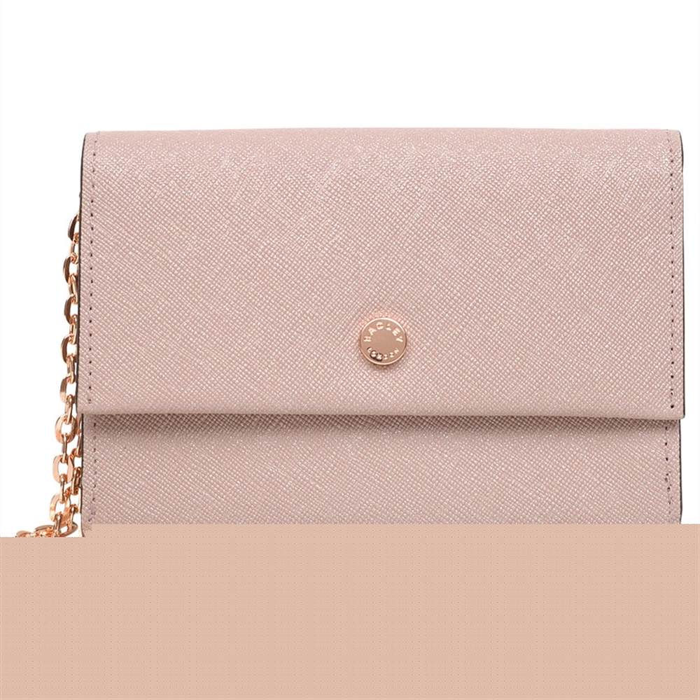 Radbags-London Eaton Place Leather Medium Flapover Wristlet PursePale Pink Radbags-London Purses