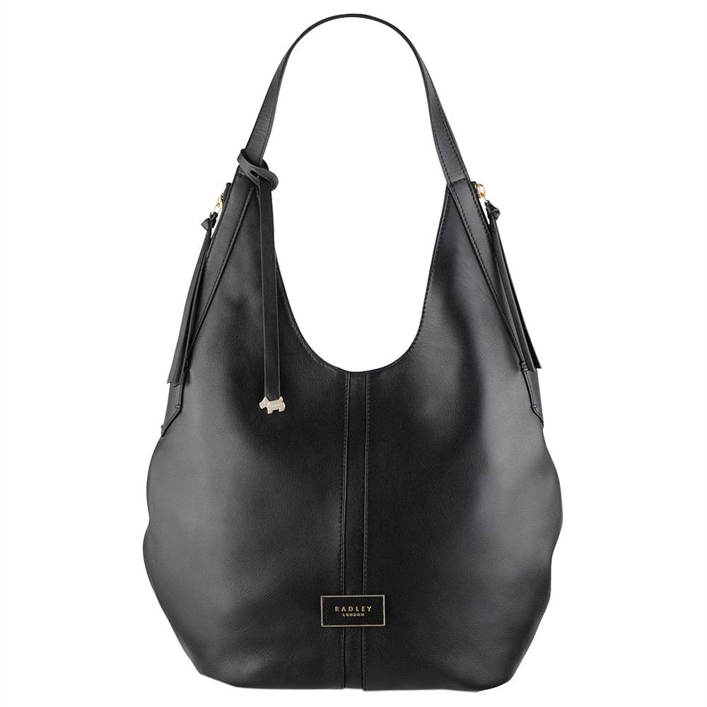 Radbags-London Electric Avenue Leather Large Hobo BagBlack Radbags-London Handbags