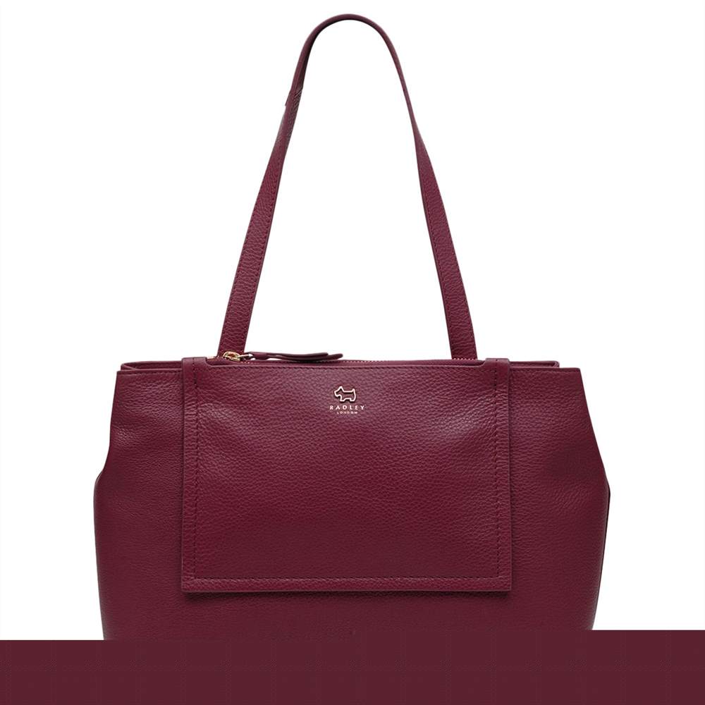 Radbags-London Farthing Downs Leather Large Tote BagBerry Radbags-London Handbags