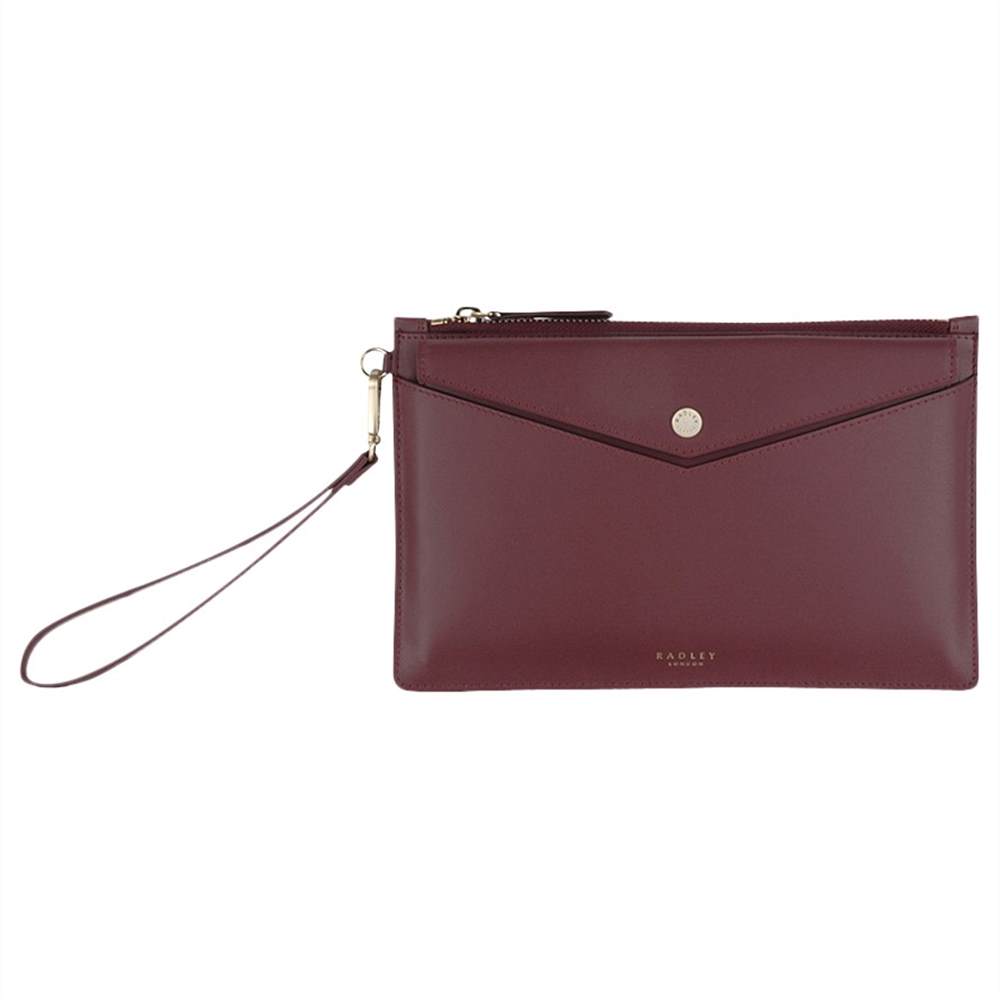 Radbags-London Goose Green Leather Wristlet Purse Radbags-London Purses