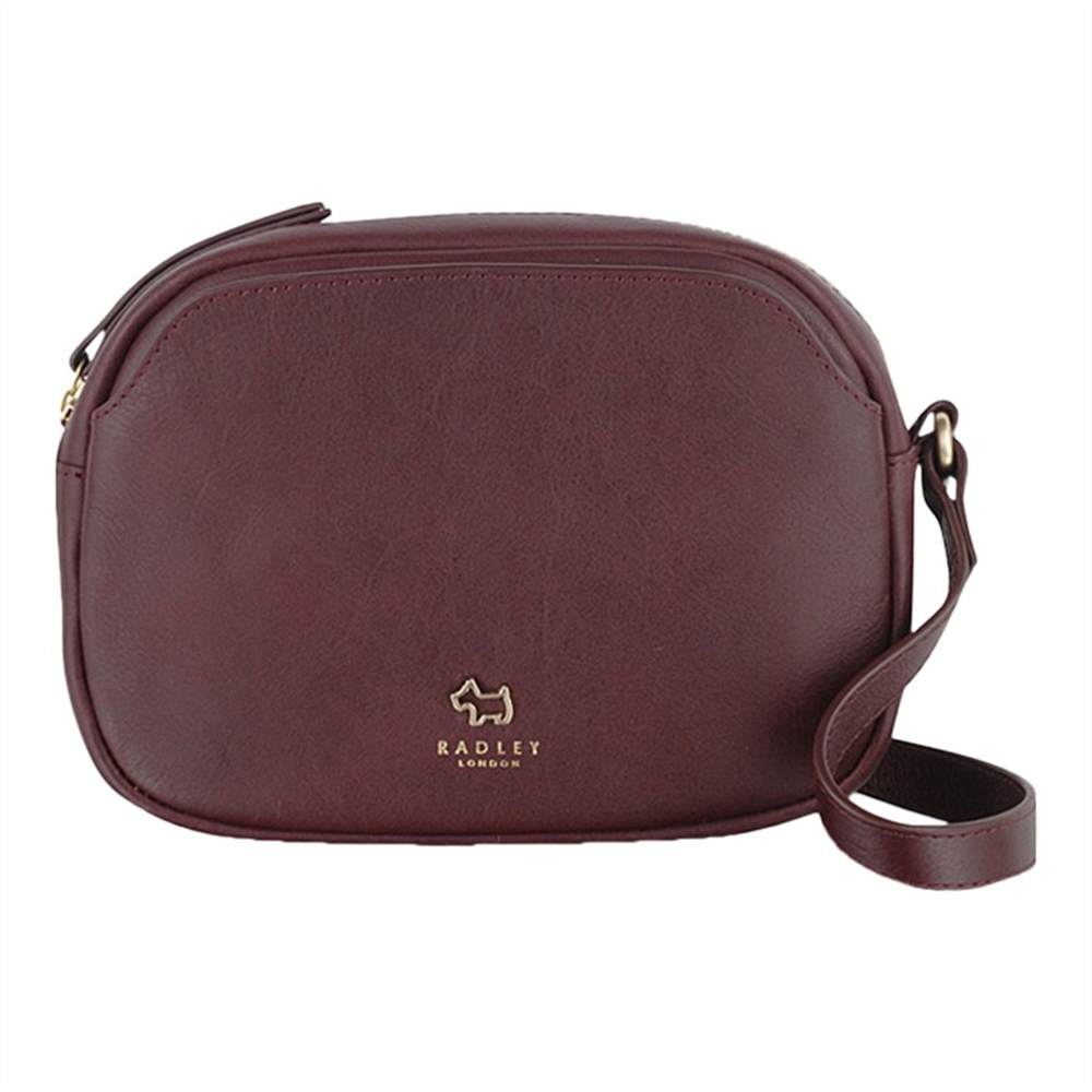 Radbags-London Greyfriars Gardens Leather Small Cross Body BagBurgundy Radbags-London Handbags