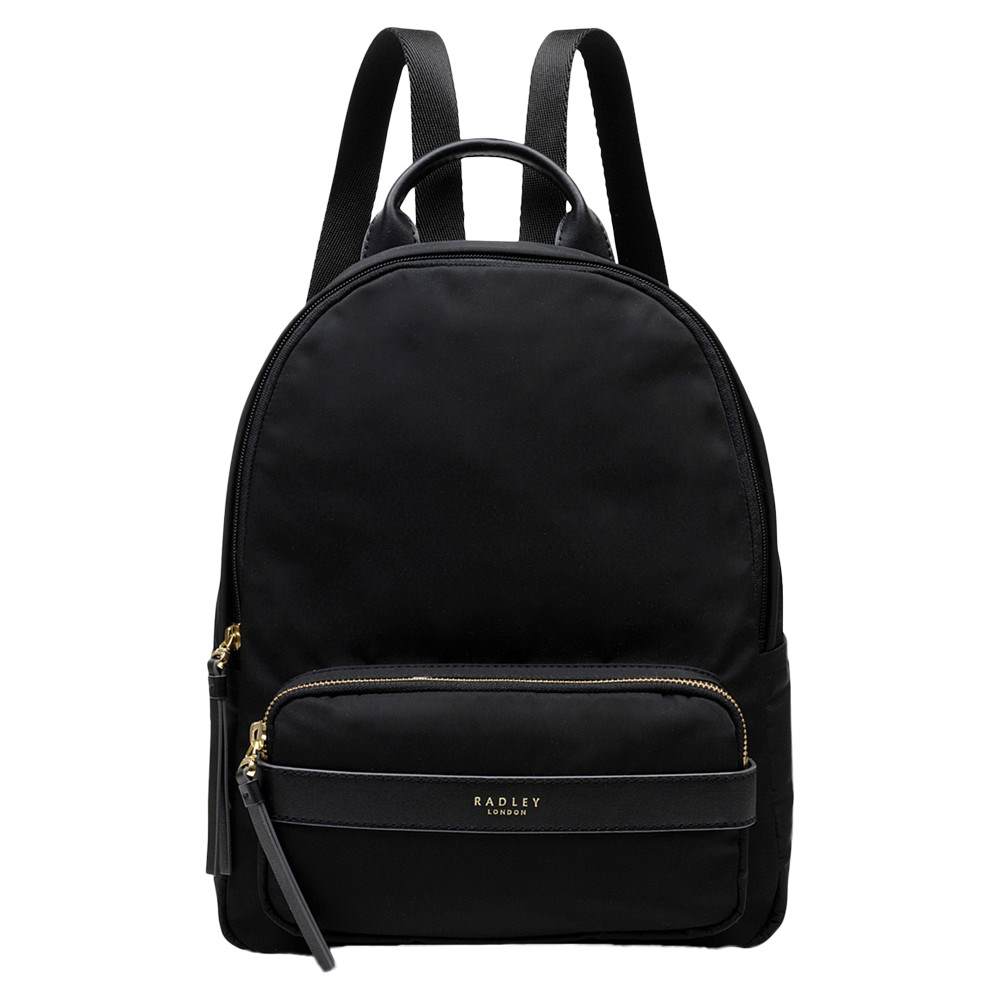 Radbags-London Harley Medium Zip Backpack Black Radbags-London Handbags