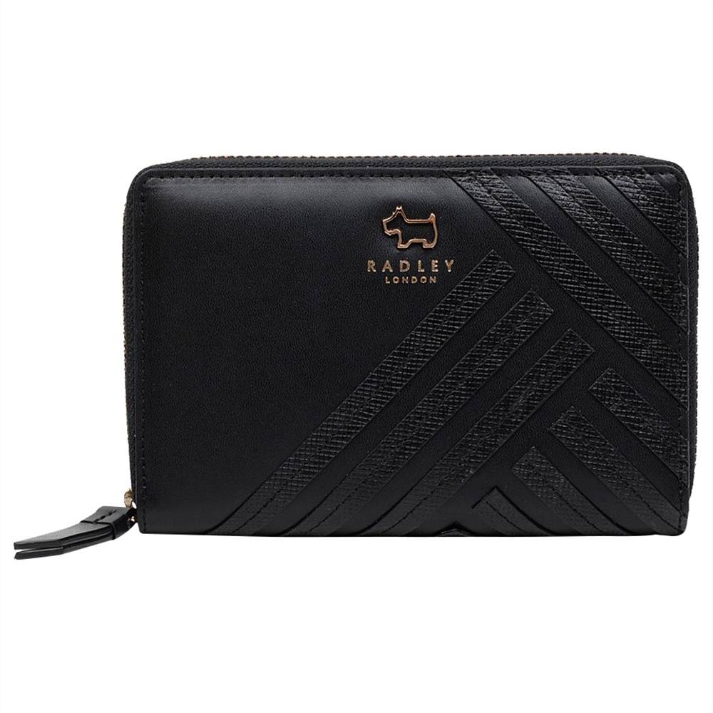 Radbags-London Harper Street Leather Medium Zip-Around PurseBlack Radbags-London Purses