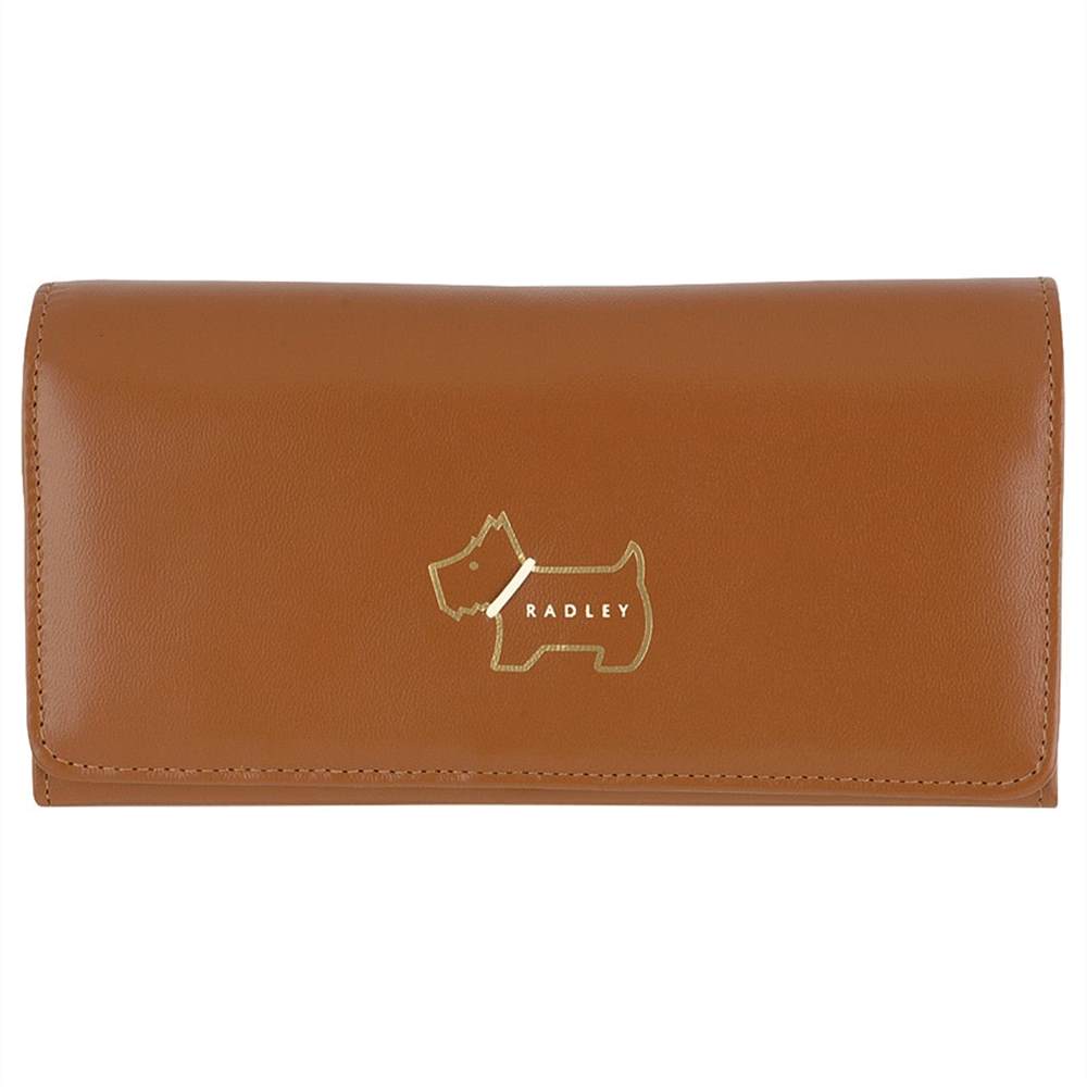 Radbags-London Heritage Dog Medium Flapover Matin??e Leather Purse Radbags-London Purses