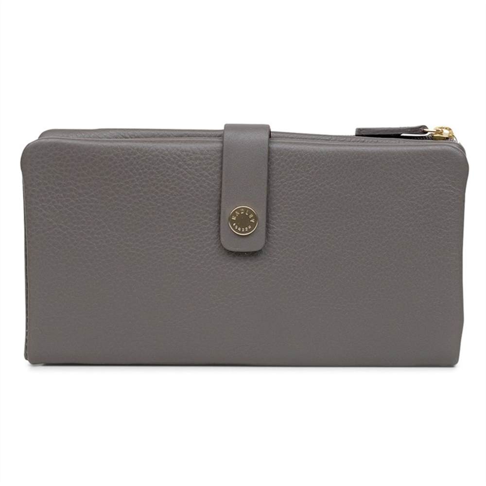 Radbags-London Larks Wood Leather Large Matinee PurseGrey Radbags-London Purses