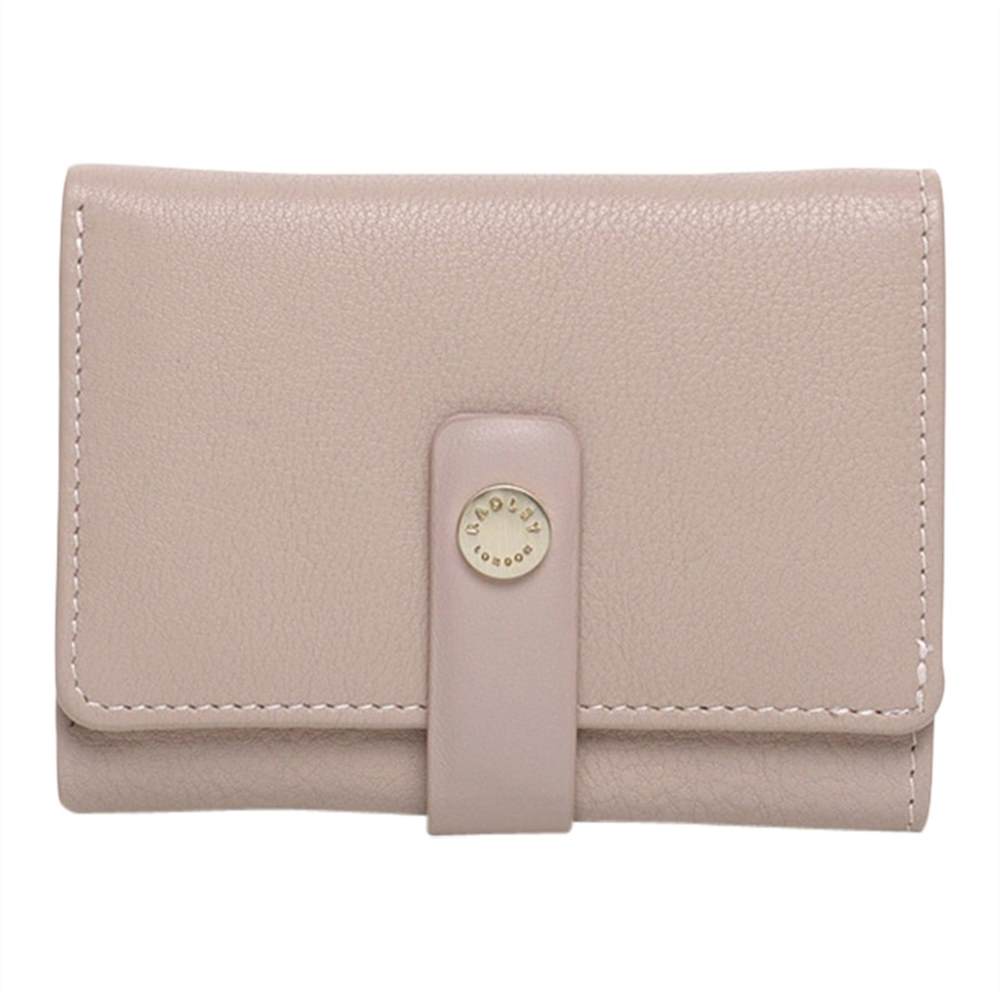 Radbags-London Larks Wood Leather Small Trifold PursePale Pink Radbags-London Purses