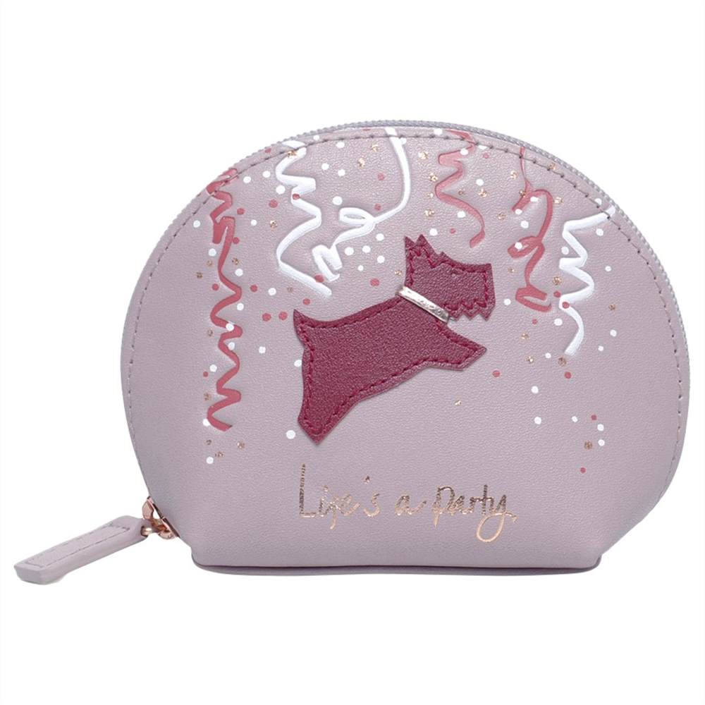 Radbags-London Lifes A Party Leather Small Ziptop Coin PursePale Pink Radbags-London Purses