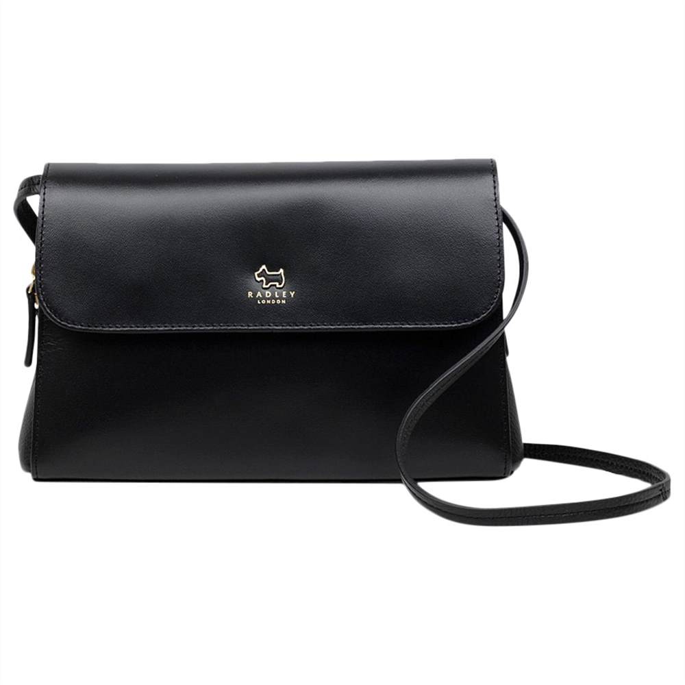 Radbags-London Millbank Leather Medium Shoulder Bag Black Radbags-London Handbags