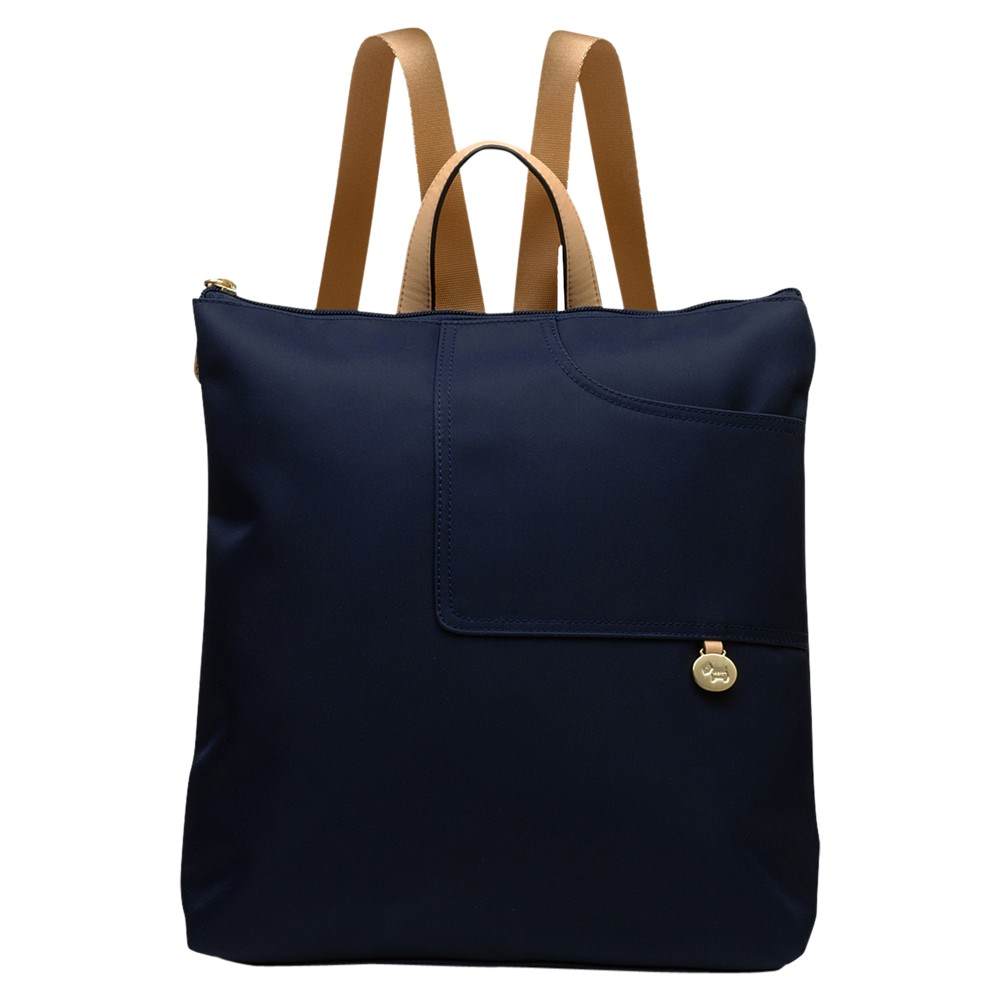 Radbags-London Pocket Essentials Fabric Large Backpack Navy Radbags-London Handbags