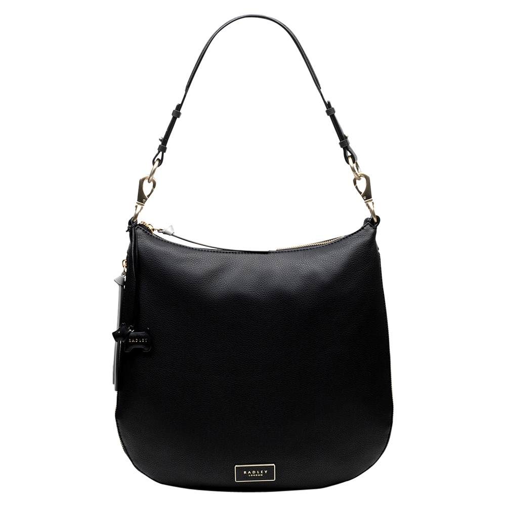 Radbags-London Pudding Lane Leather Large Hobo BagBlack Radbags-London Handbags