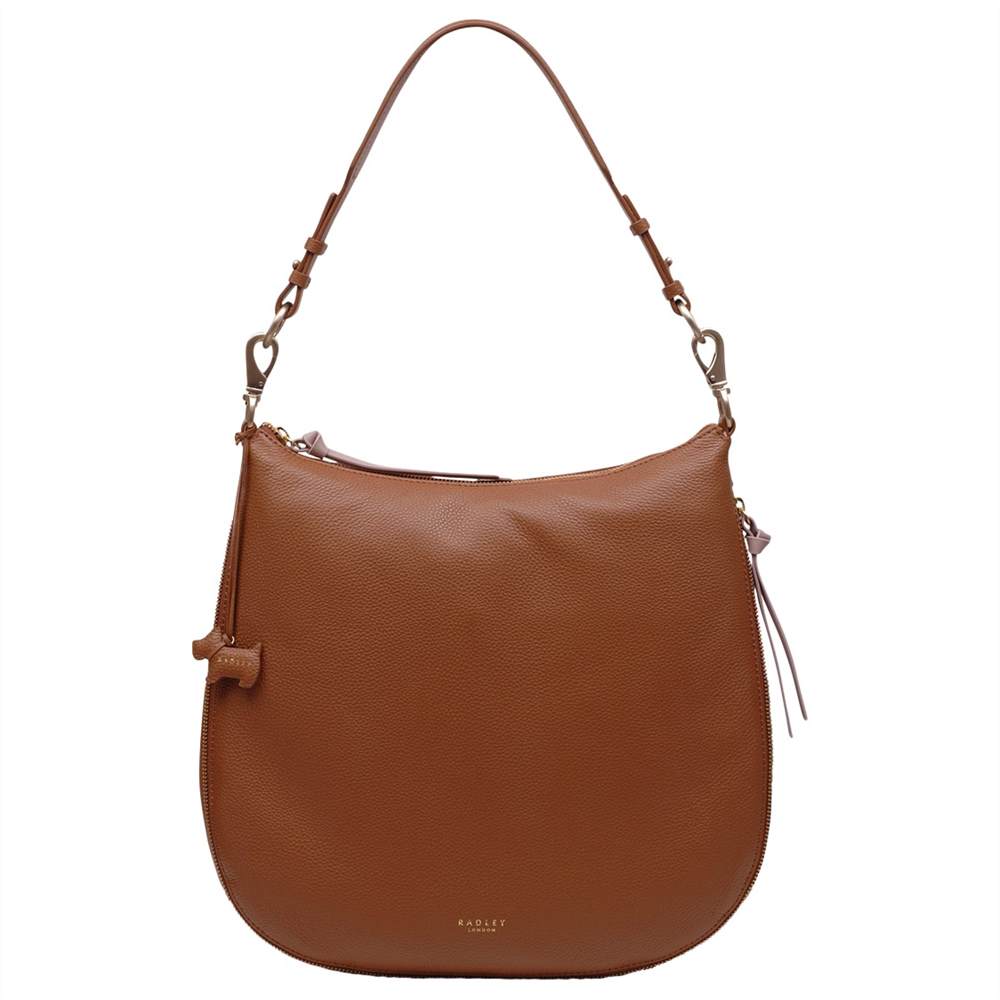 Radbags-London Pudding Lane Leather Large Hobo BagIndus Tan Radbags-London Handbags