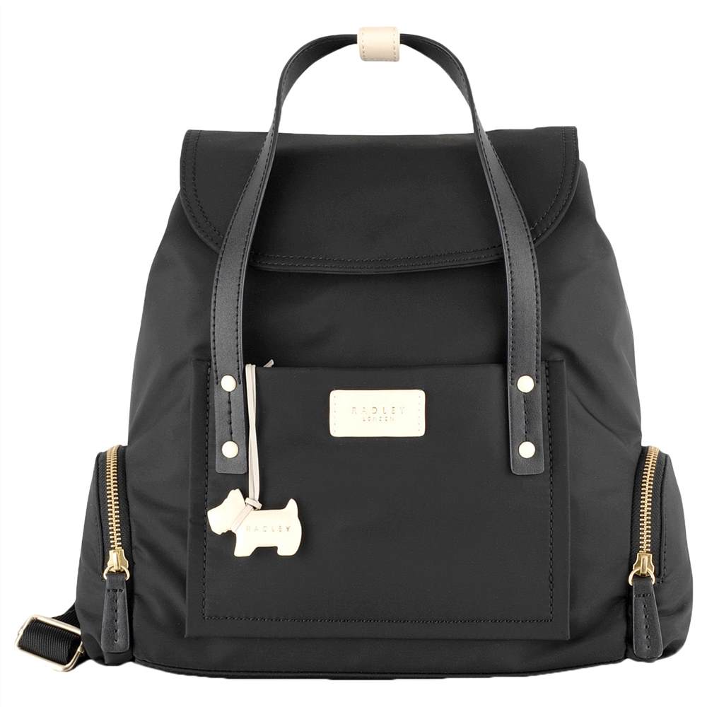 Radbags-London Romilly Street Medium Backpack Black Radbags-London Handbags