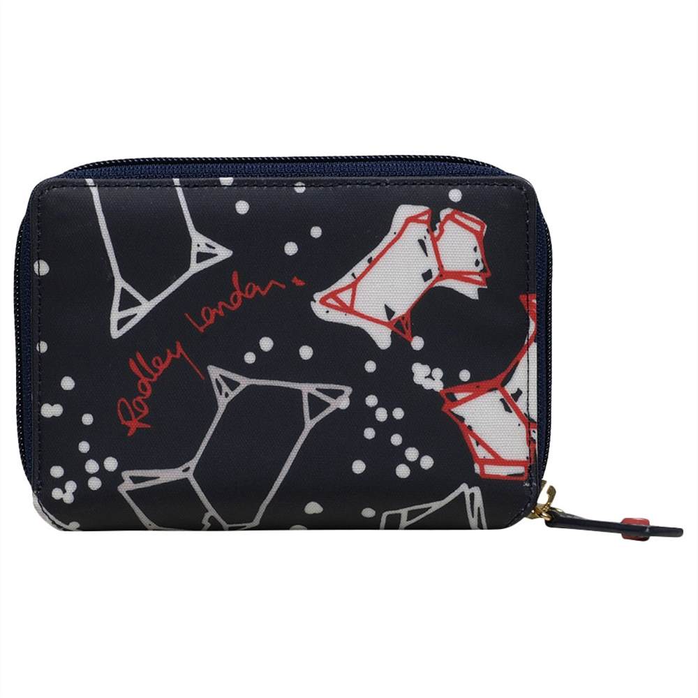 Radbags-London Speckle Dog Medium Bi-Fold Purse Ink Radbags-London Purses