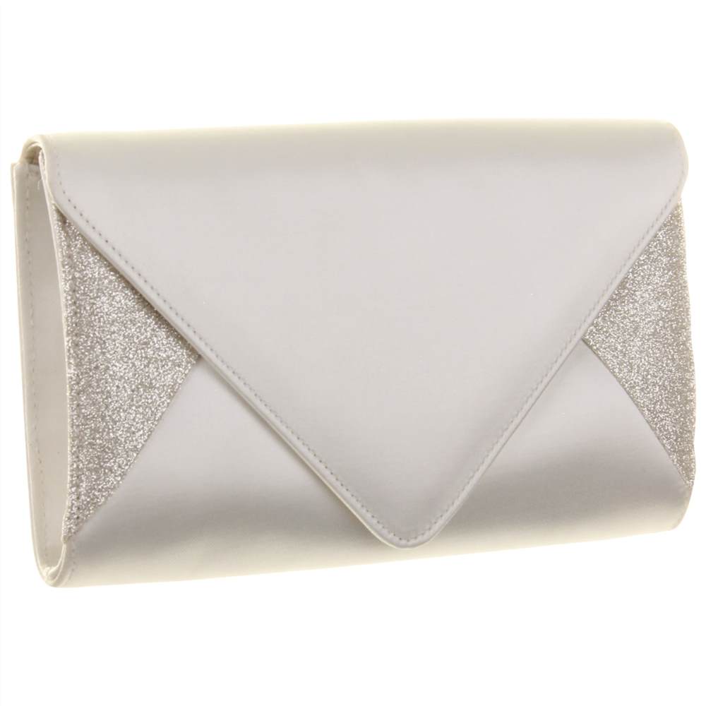 Rainbow Club Diane Clutch Bag Ivory Rainbow Club Handbags