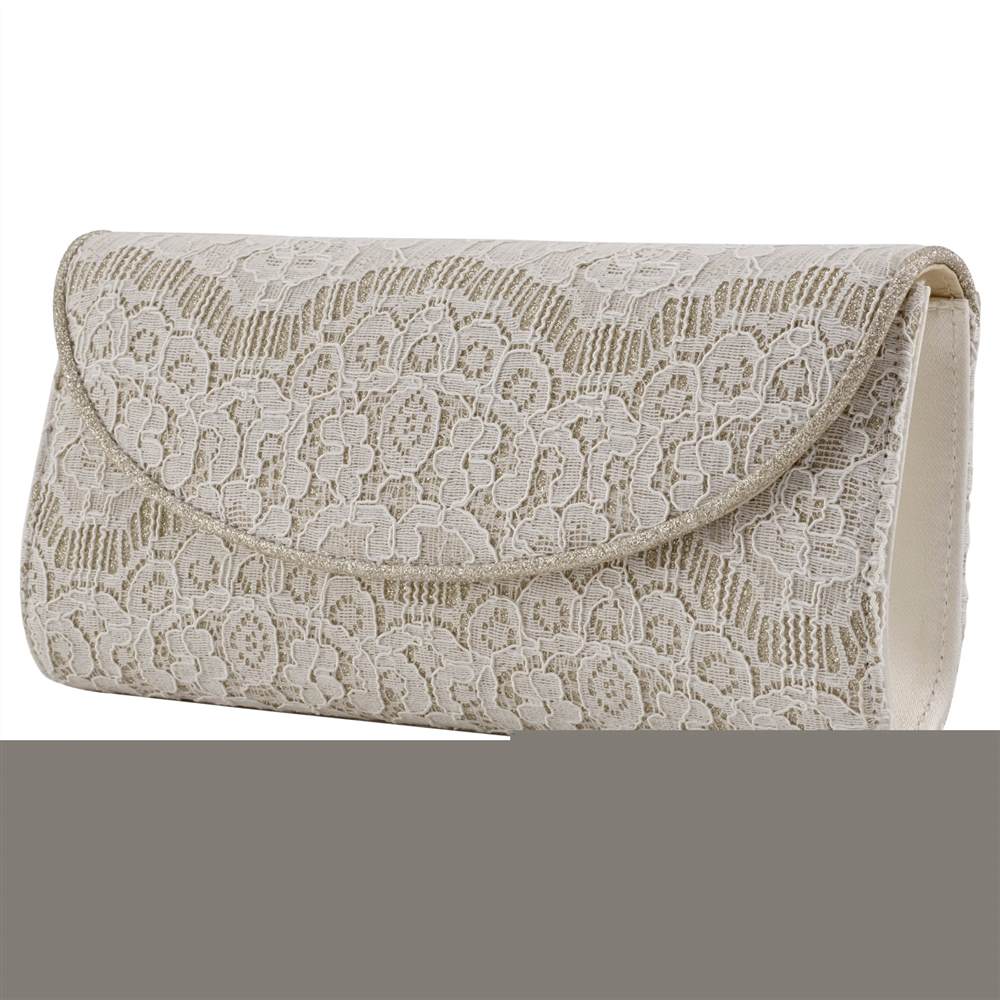 Rainbow Club Laurel Clutch Bag Ivory Rainbow Club Handbags