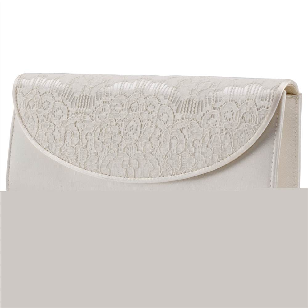 Rainbow Club Melody Clutch Bag Ivory Rainbow Club Handbags