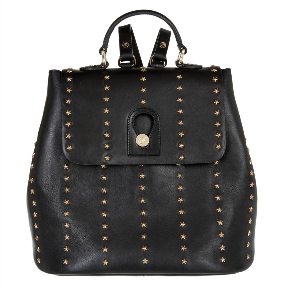 Somerset by Alice Temperley Berkley Stars Leather Backpack Black Somerset by Alice Temperley Handbags