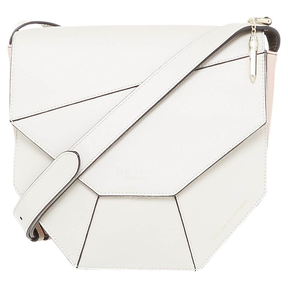 TB-London Colour By Numbers Limetta Leather Cross Body BagCream TB-London Handbags