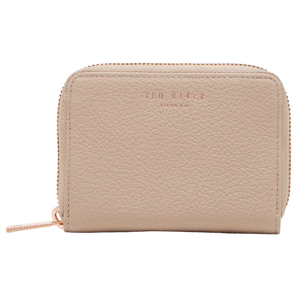 TB-London Illda Zip Around Leather Mini PurseCamel TB-London Purses