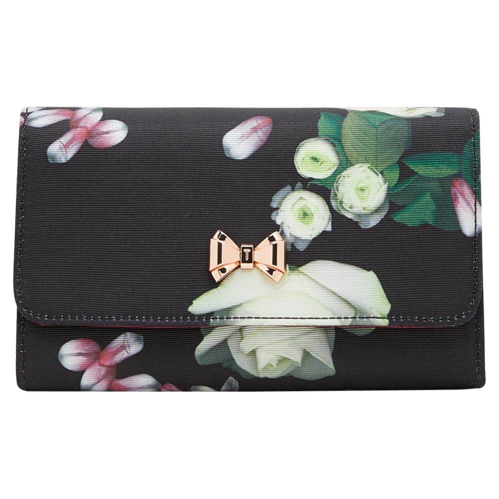 TB-London Jajaa Kensington Floral Clutch Bag Black TB-London Handbags