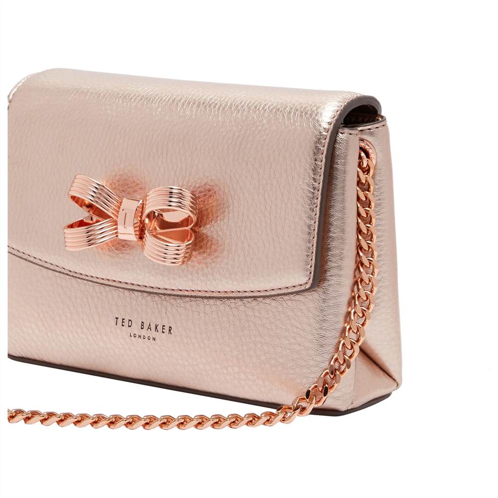 ted baker sales : ted baker black and pink purseTed Baker Lupin Bow Leather Mini Across Body BagBronze Ted Baker Handbags