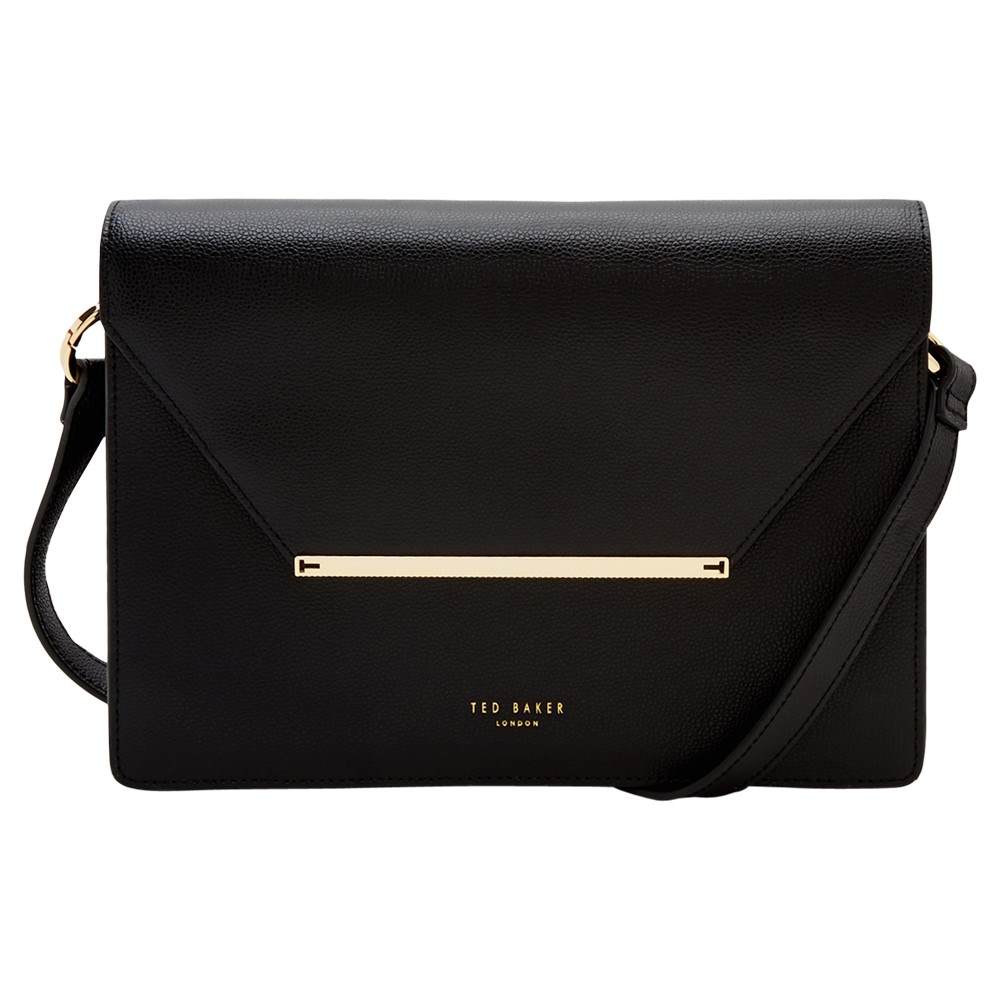 TB-London Magsie Fold Edge Leather Cross Body Bag TB-London Handbags