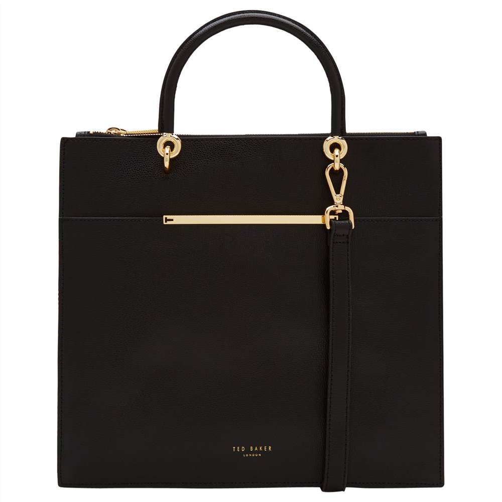 TB-London Maureen Fold Edge Leather Tote Bag TB-London Handbags