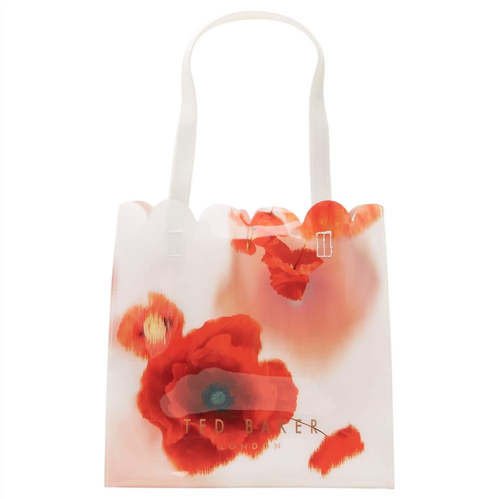 TB-London Melacon Playful Poppy Small Icon Shopper Bag Mid Red TB-London Handbags